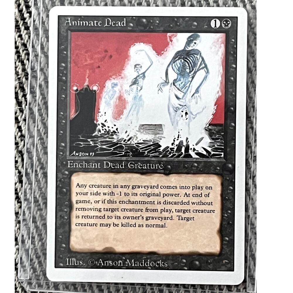 Animated Dead – 1994 Revised Edition – Magic: The Gathering